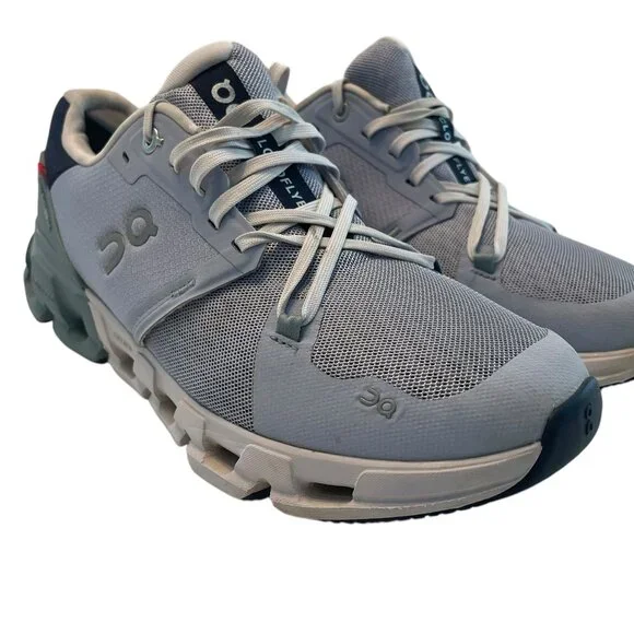 On Running Blue and Gray Athletic Shoes with CloudTec Cushioning - Picture 8 of 16
